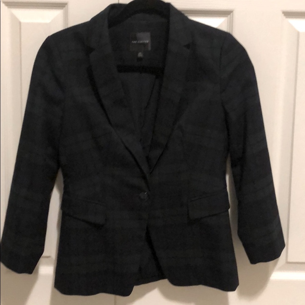 Green tartan coat